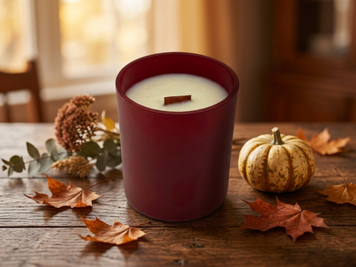 Crimson Orchard Signature Series No. 01 | Fall Scented Candle | Apple, Cinnamon, Cranberry & Vanilla