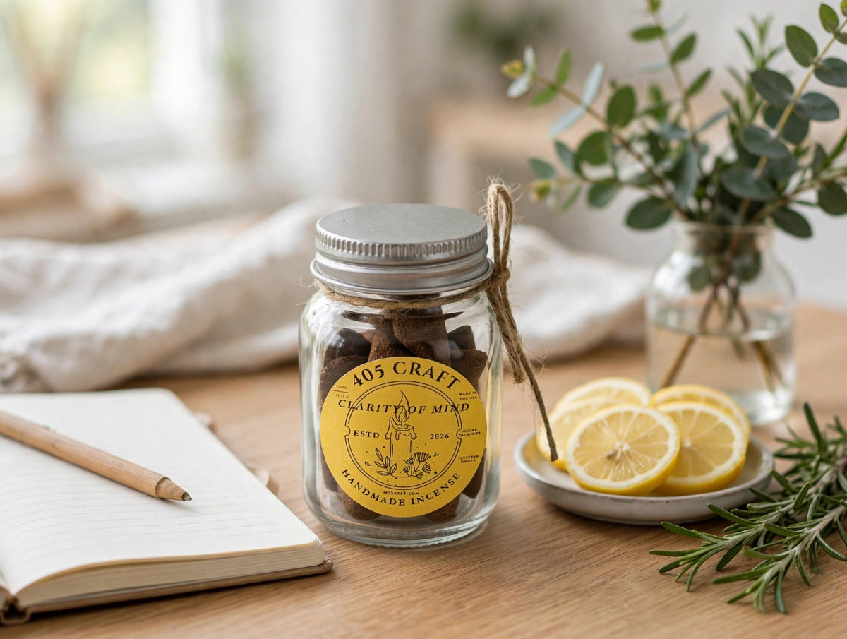 Clarity of Mind Incense | Lavender, Rosemary & Lemon