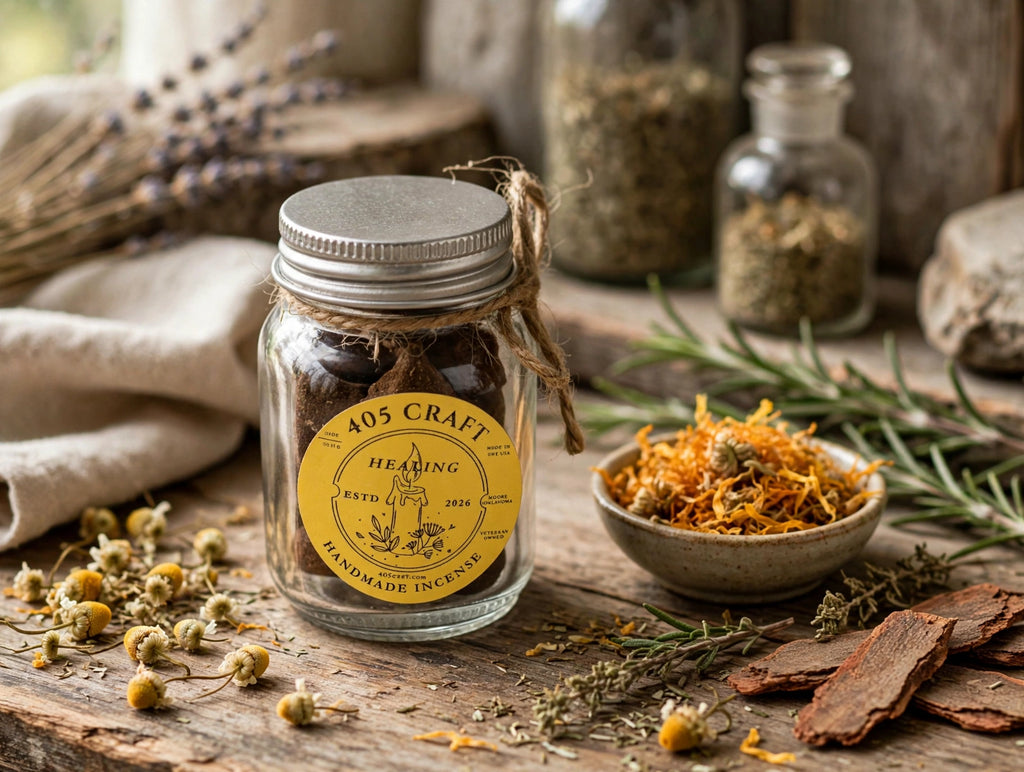 Healing Incense | Chamomile, Calendula & Myrrh | 405 Craft