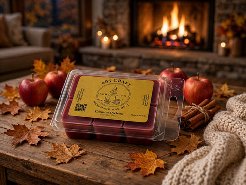Crimson Orchard Signature Series Wax Melt | Sticky Apple, Cranberry Cellar, Vanilla & Cinnamon
