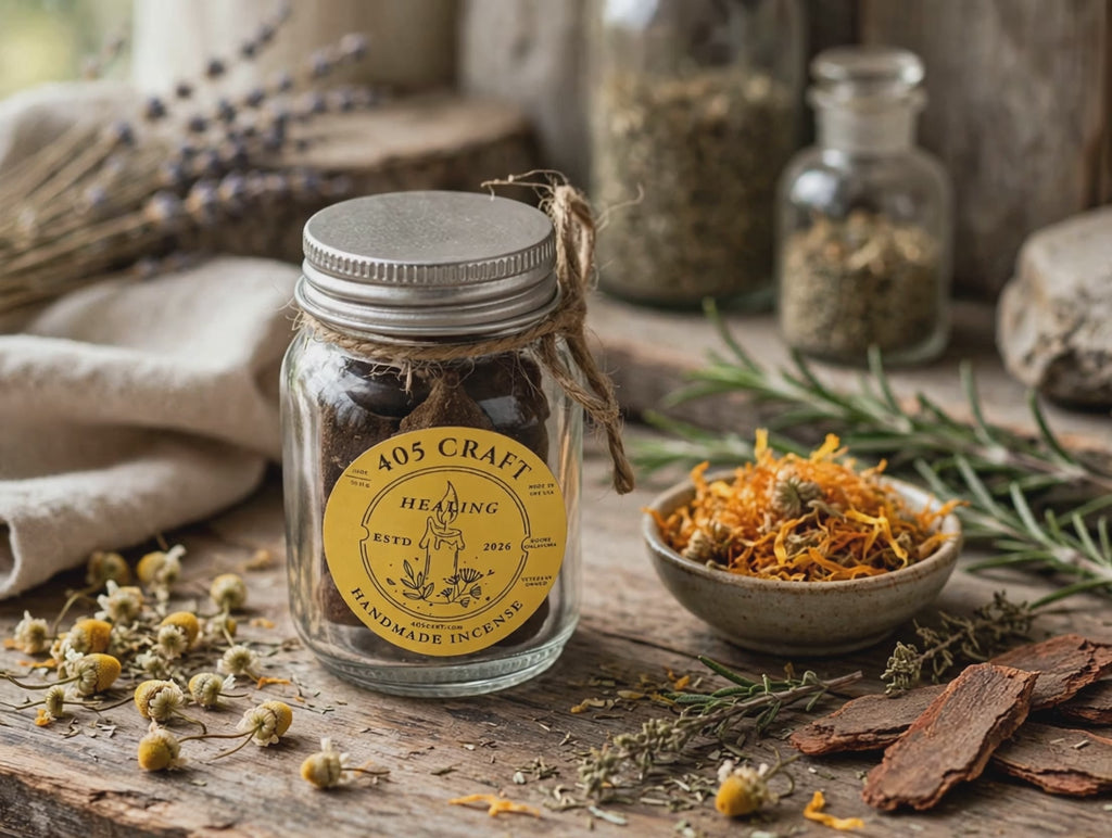 Healing Incense | Chamomile, Calendula & Myrrh | 405 Craft