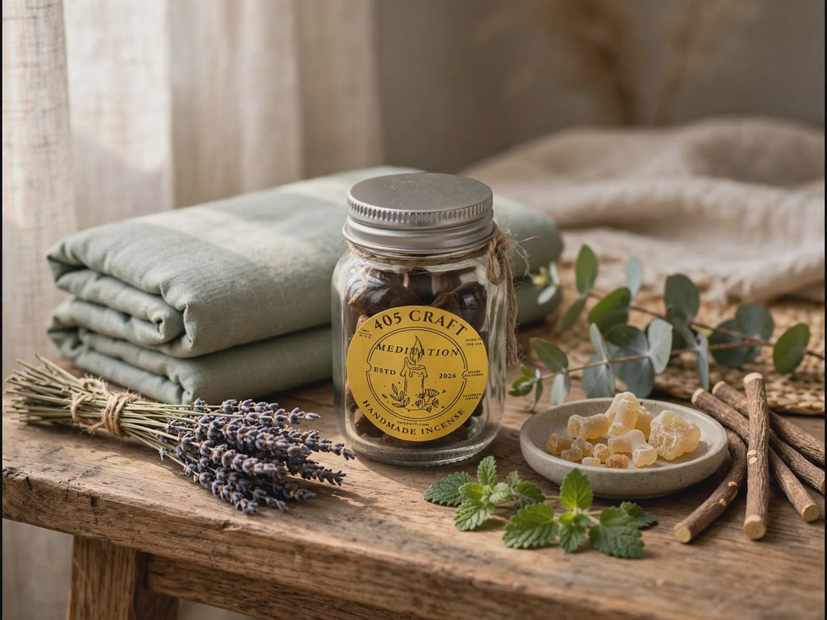 Meditation Incense | Lemon Balm & Lavender | 405 Craft